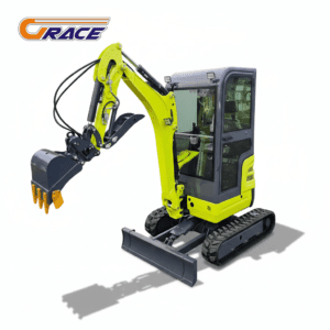 mini-excavator-in-residential-backyard